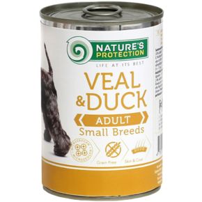 Nature's Protection Dog Adult Small Breed Veal&Duck