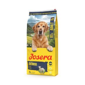 Josera DAILY Optiness (Йозера Оптинесс) для взрослых собак средних и крупных пород нормальной активности, содержит мясо домашней птицы, ягненка, рис и мясо мидий