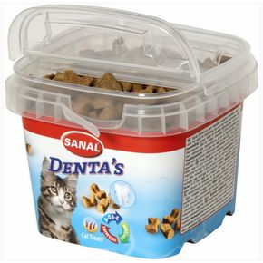 Sanal Dentas - лакомстводля кошек, подушечки для зубов