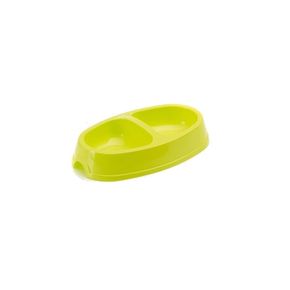 Миска SAVIC Picnic twin cat для кошек,двойная,23,5х13см-2х0,15л, пластик